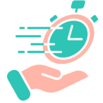 Sin papeleos innecesarios ni pérdida de tiempo.